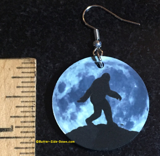 Bigfoot Blue Moon Earrings