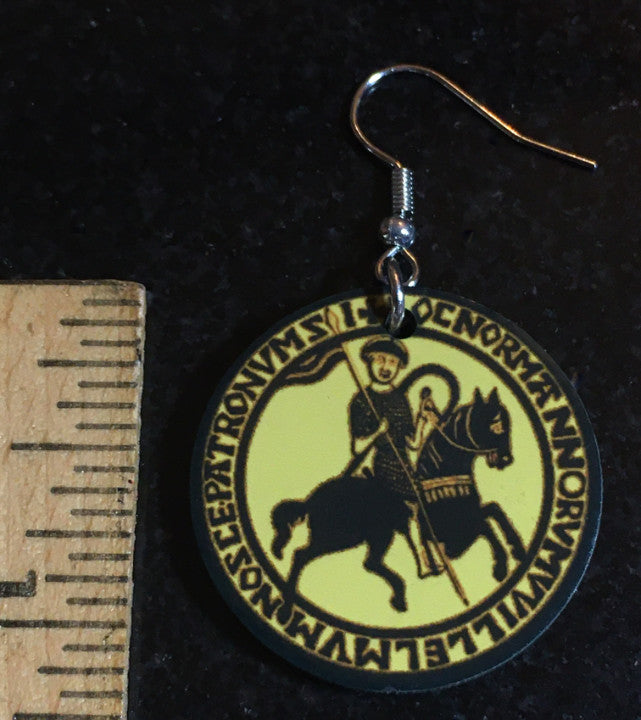 William the Conqueror Earring size.