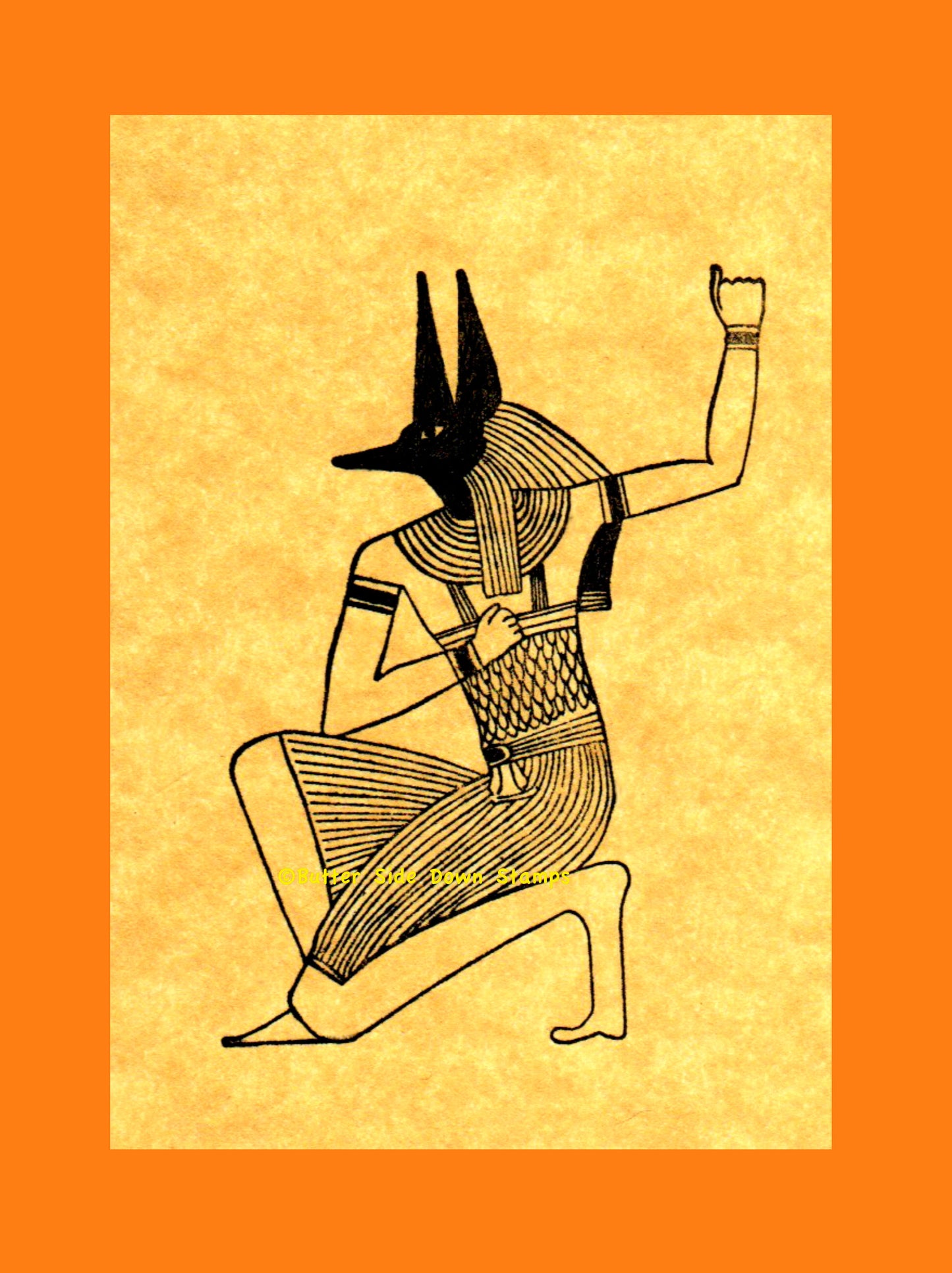 Egyptian God Anubis Dance