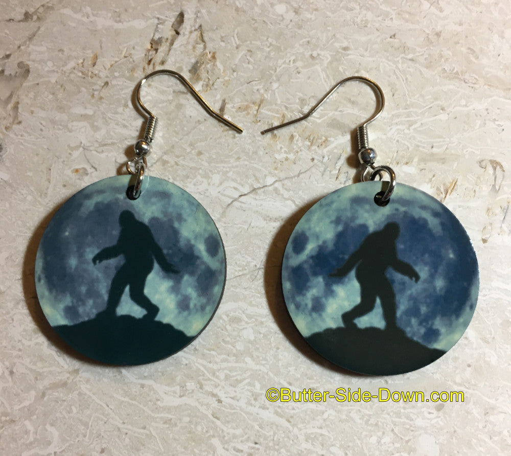 Bigfoot Blue Moon Ridgewalker Earrings.