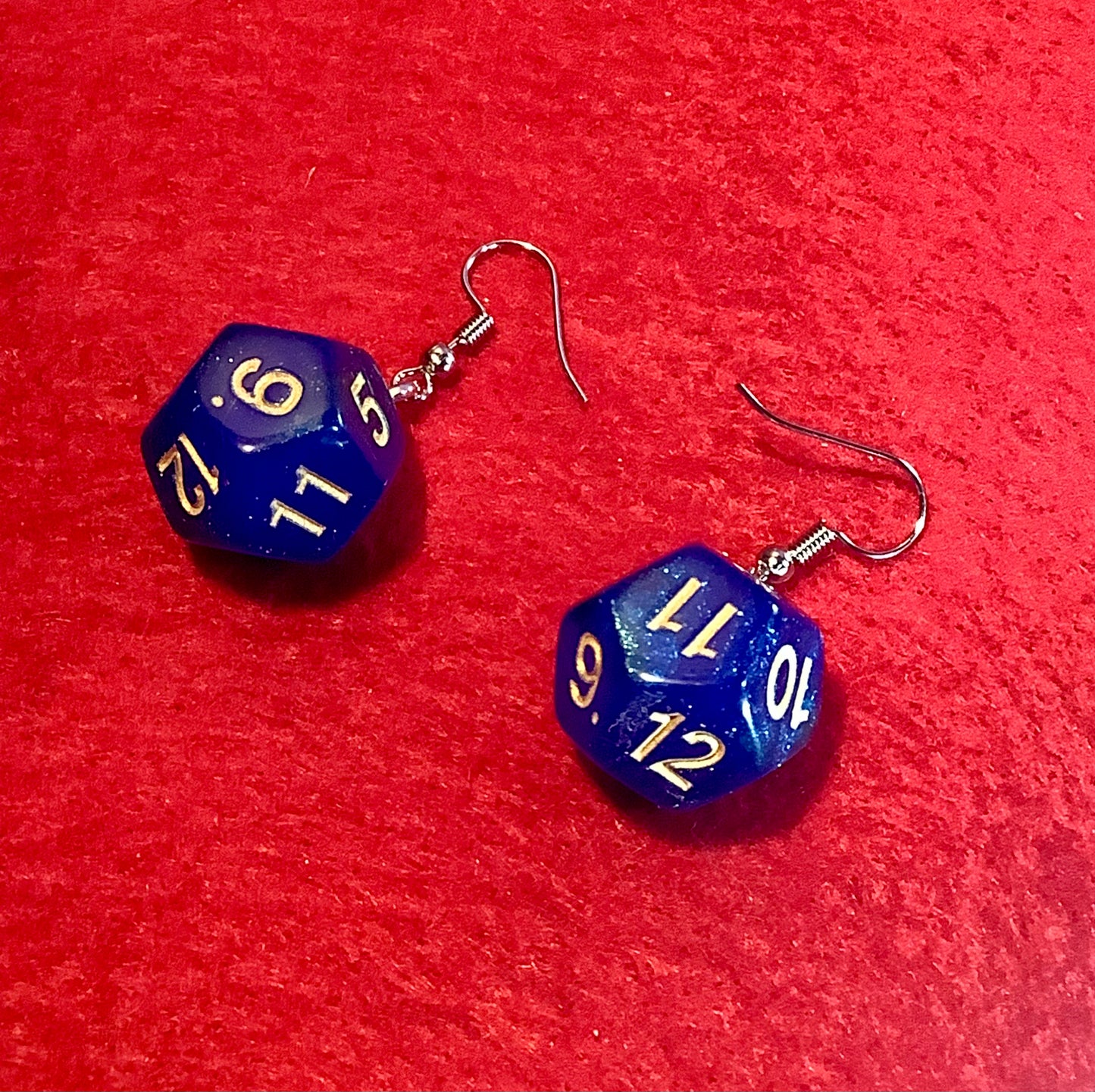 12 sided D&D Earrings
