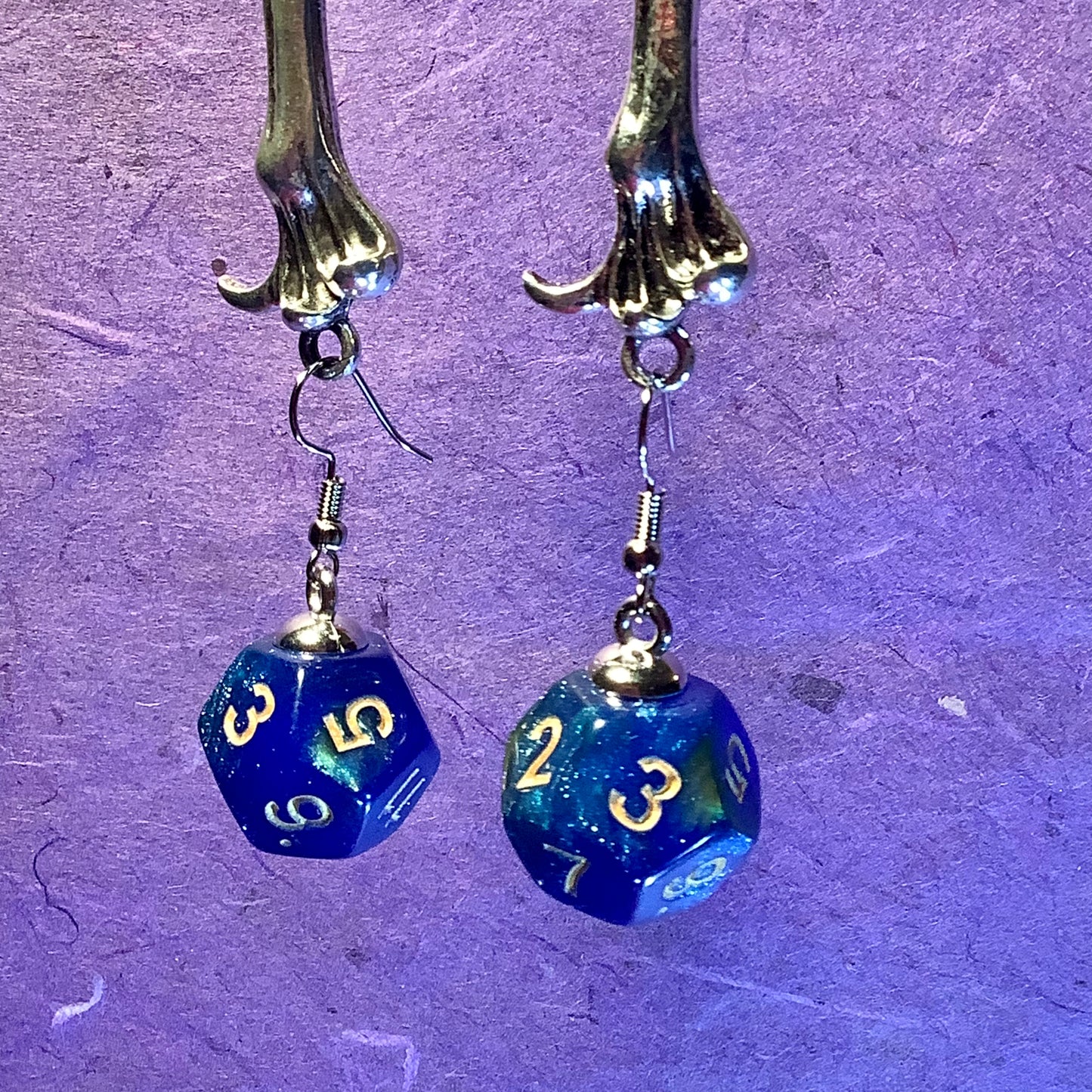 Dungeon Dice Dodecahedron Blue-Green