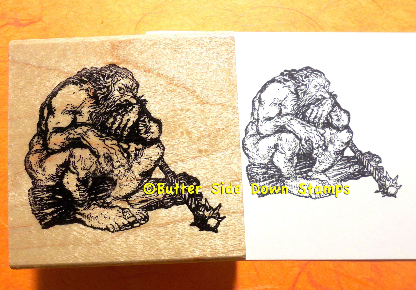 HIll Giant sample stamped image.