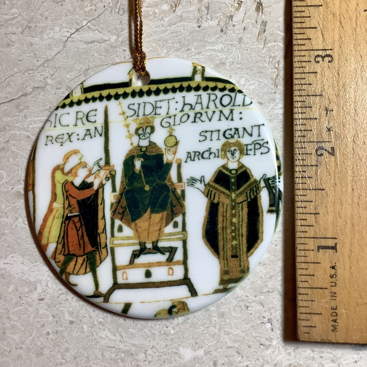 Harold Godwinson ornament size.