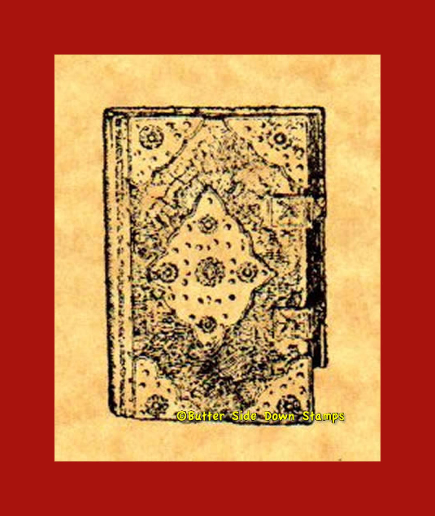 Domesday Book Rubber Stamp