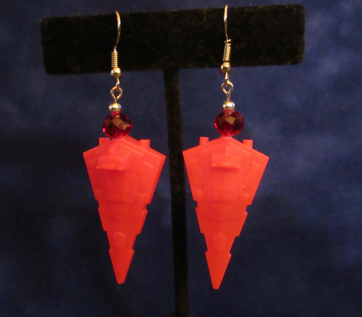 Imperial Star Destroyer Star Wars Monopoly Earrings