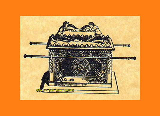 Lost Ark of the Covenant Rubber Stamp