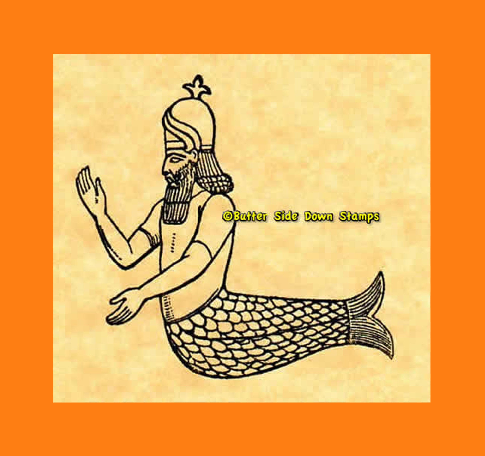 Mesopotamian Fish God Dagon