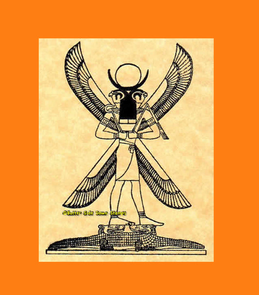 Khensu Dual Falcon Egyptian Moon God