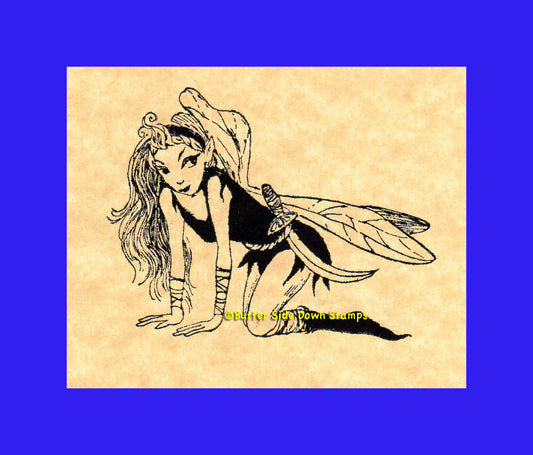 Fairy Princess Rubber Stamp