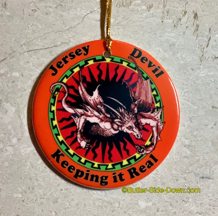Jersey Devil ceramic ornament