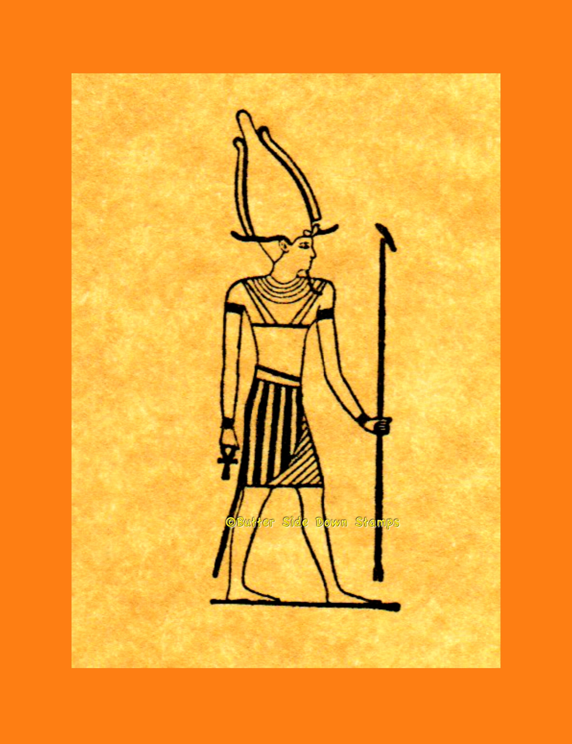 Mini Egyptian God Osiris
