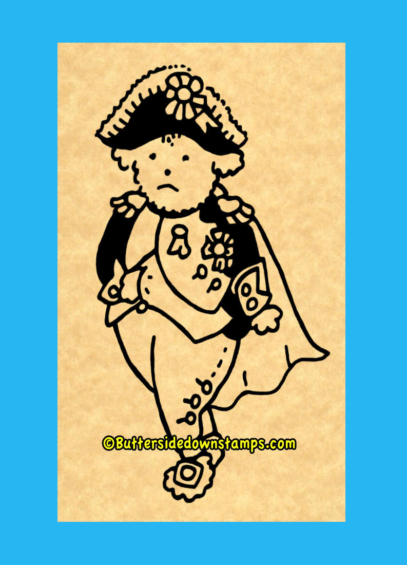 Napoleon Bearnapart with hat and coat