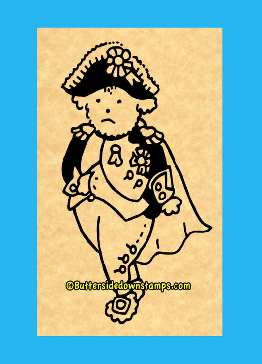 Napoleon Bearnapart with hat and coat