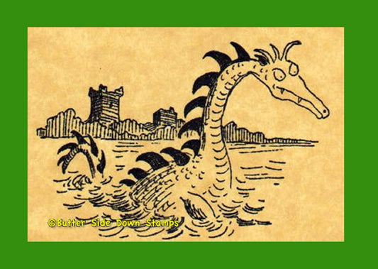 Loch Ness Monster by Urquhart Castle
