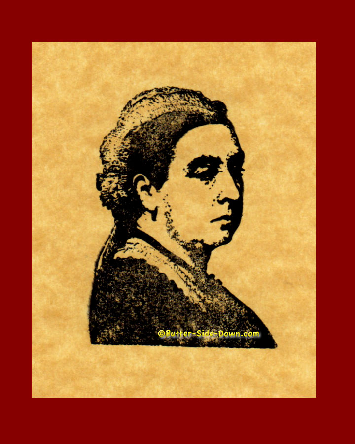 Queen Victoria Rubber Stamp