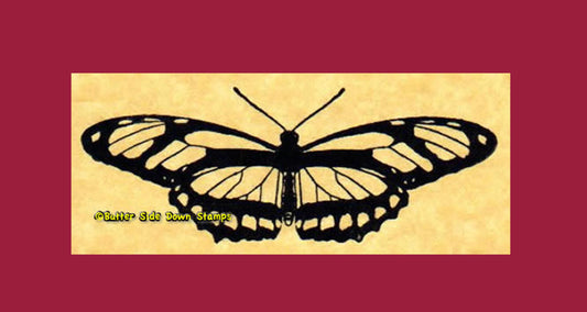 Peru Glider Butterfly Rubber Stamp
