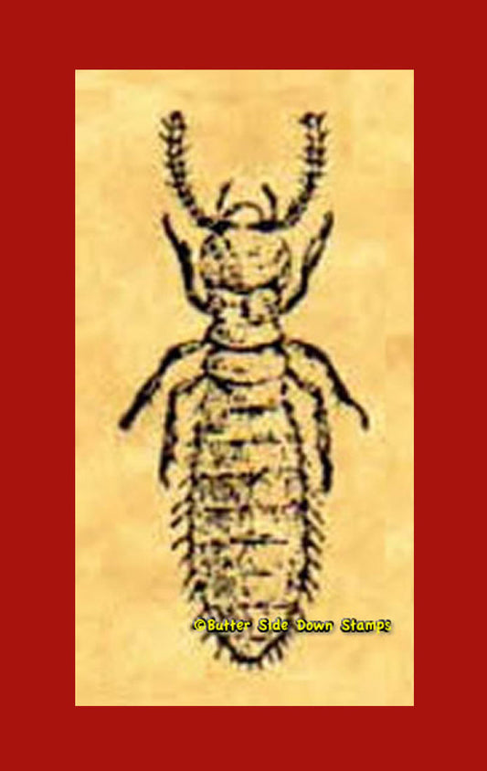 Termite Vermin Rubber Stamp