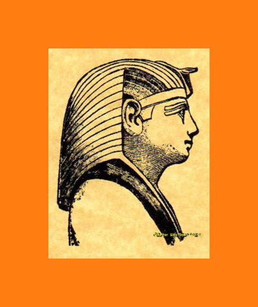 Tuthmosis III Ancient Egyptian Pharaoh Rubber Stamp