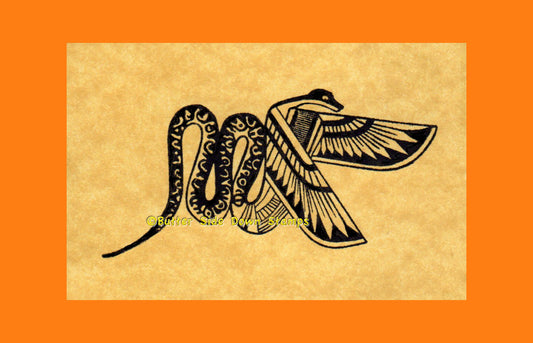 Wadjet Egyptian Winged Serpent 