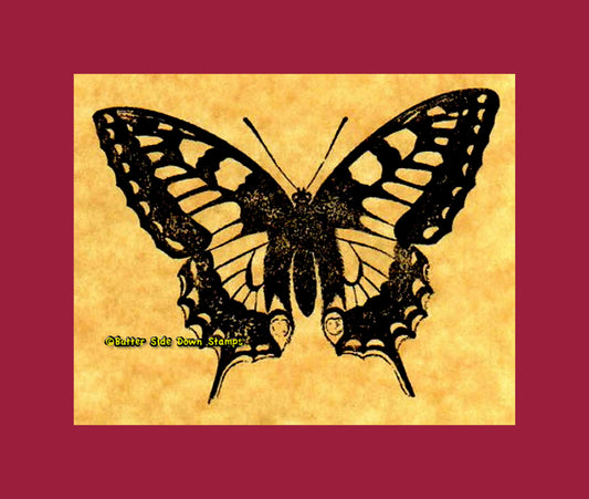 Tiger Swallowtail Rubber Stamp