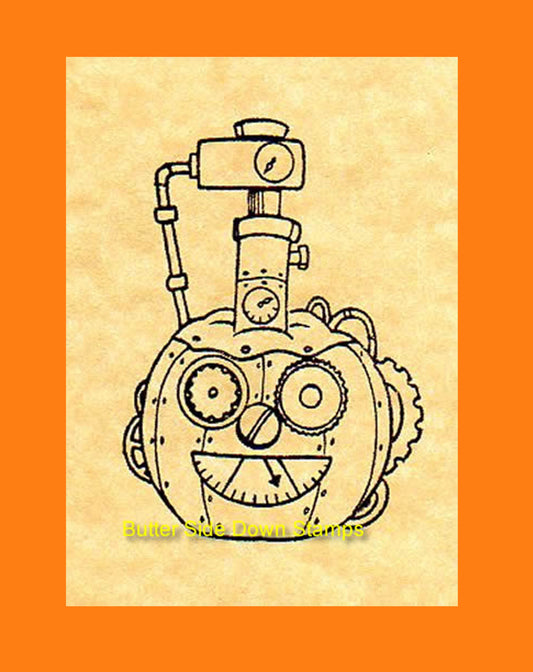 Retro Steam Punk Pumpkin